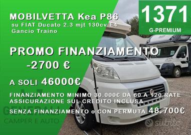 CAMPER MOBILVETTA DUCATO SEMINTEGRALE SEMIDINETTE 