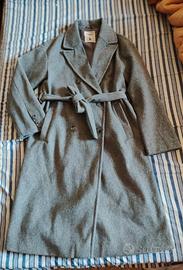 cappotto grigio donna come nuovo