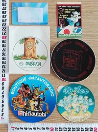 5 adesivi (stikers vintage)