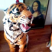 statua tigre malesia