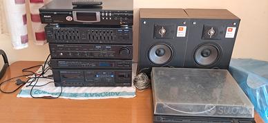 Sistema stereo kenwood ed altro