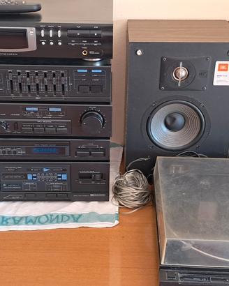 Sistema stereo kenwood ed altro