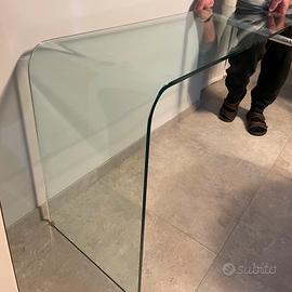 Consolle in vetro/ tavolo da ingresso