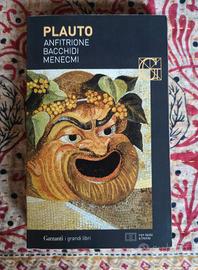 Plauto Anfitrione Bacchidi Menecmi Testo a fronte