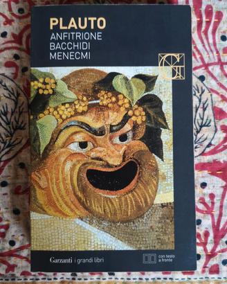 Plauto Anfitrione Bacchidi Menecmi Testo a fronte