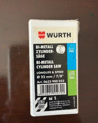 Sega s tazza bimetallica Wurth