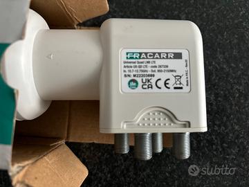 LNB Fracarro UX-QD  ILLUMINATORE 4 USCITE