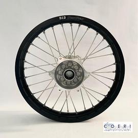 Ruota posteriore honda crf enduro cerchio did nero