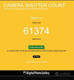 Nikon D610 + obiettivo 28 millimetri 2.8D