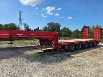 Semirimorchio eccezionale De Angelis 5 assi rampe