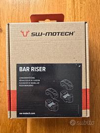 riser per manubrio moto, marca sw-motech 20mm