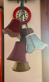 Lampadario Kare Design Saloon Flower 5 Luci.