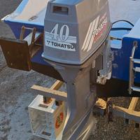 Fuoribordo 70 hp 2 tempi Johnson 930cc