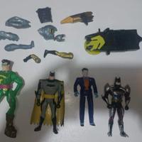 Lot 4 vintage figure Batman Riddler Kenner Hasbro