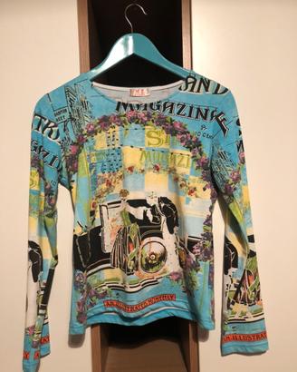 Maglia top a manica lunga