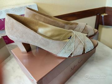 Scarpe Soffice Sogno in vera pelle n.40