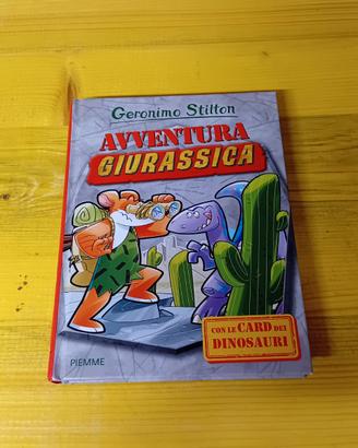 libro Geronimo Stilton Avventura giurassica. Con g