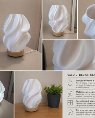 Lampada / vaso di design