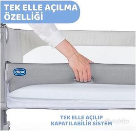 Culla Chicco Next2Me Magic – Cool Grey