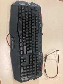 Tastiera gaming retroilluminata