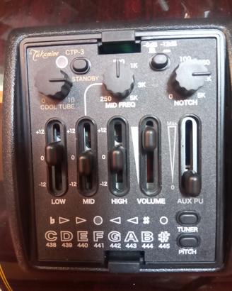 Preamplificatore Takamine CTP-3 