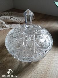 portacaramelle in cristallo 