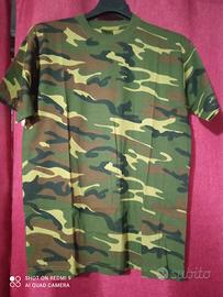 MAGLIETTA MIMETICA WOODLAND T.G.M.MANICA CORTA