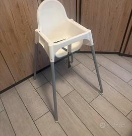 Seggiolone ikea completo di riduttore e vassoio