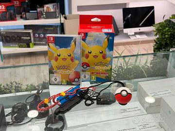 POKEMON LET'S GO PIKACHU + POKEBALL PLUS