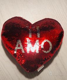 Cuscino Cuore Rosso