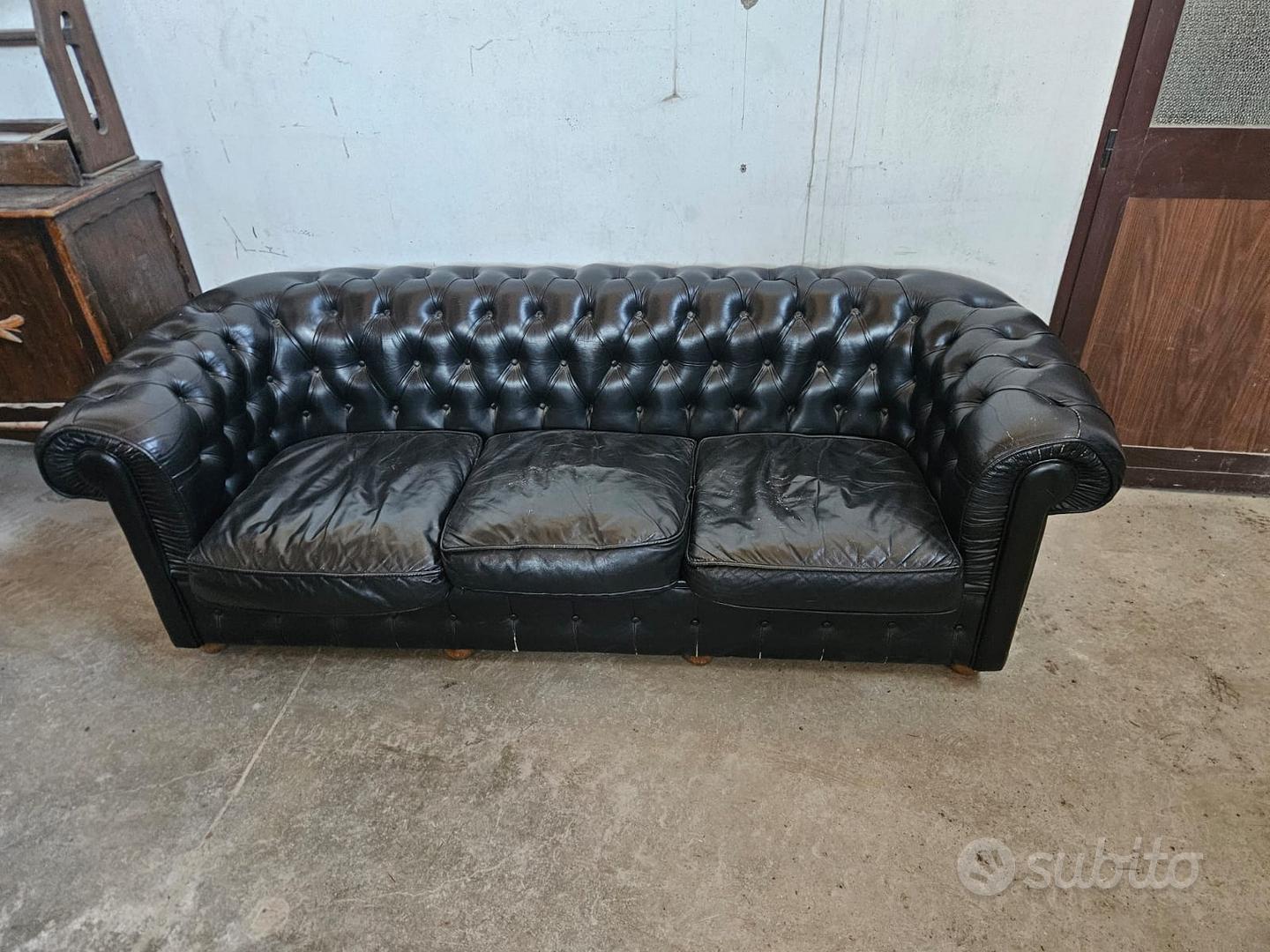 Vendo Divano Chesterfield Cerco Divani In Pelle Usati Divano