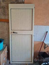 Porta alluminio senza telaio