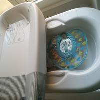 Bagnetto e fasciatoio brevi bagnotime più riduttor