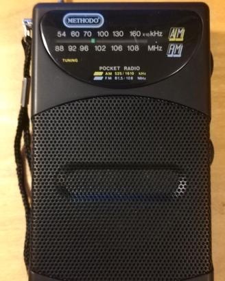 Radiolina portatile AM/FM vintage METHODO PR106