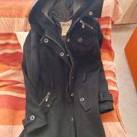 Cappotto nero donna taglia L (veste M) €40,00