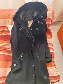 Cappotto nero donna taglia L (veste M) €40,00