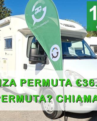 CAMPER MOBILVETTA IVECO SEMINTEGRALE GARAGE CLIMAT