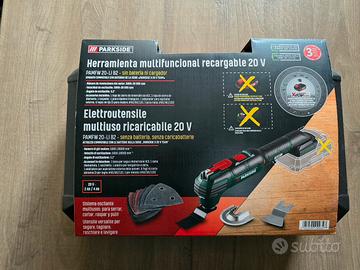 Elettroutensile multiuso, batteria 20v Parkside 