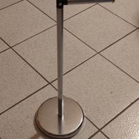 Porta rotolo WC in metallo 