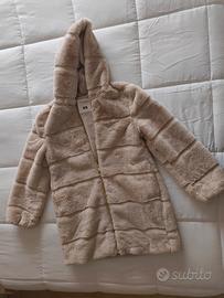 giacca pelliccia ecologica 