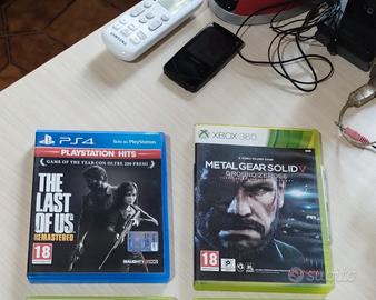 Giochi PS4 e Xbox 360 Metal Gear 5 The Last of Us 