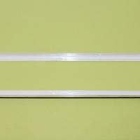 Mensola o libreria bianca in ferro 180x35x30