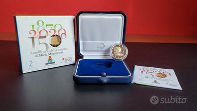 Moneta proof - Maria Montessori 2020