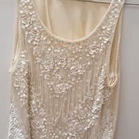 Top con paillettes