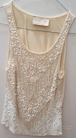 Top con paillettes