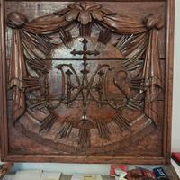 Quadro intagliato in legno