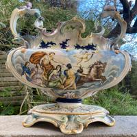 Vaso antico ceramica Battaglia Mollica Fantechi