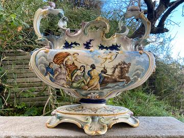 Vaso antico ceramica Battaglia Mollica Fantechi