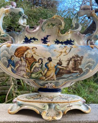 Vaso antico ceramica Battaglia Mollica Fantechi