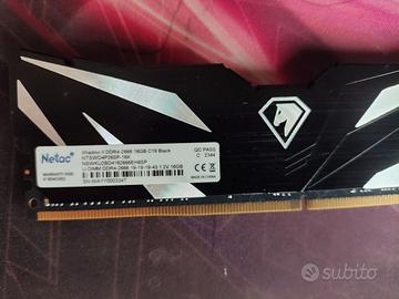 RAM DDR4 16GB 2666MHz Netac Shadow II (1x16GB)